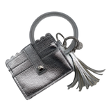 CL-7848 WRISTLET ID WALLET SILVER