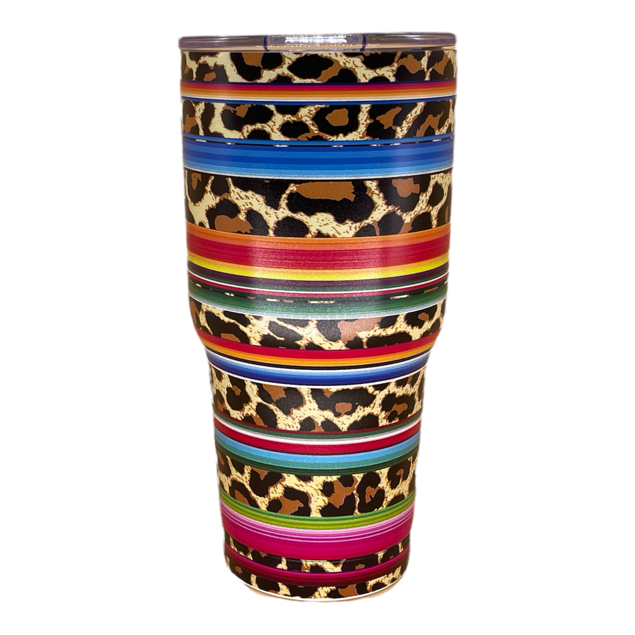 TB2468 Serape Leopard Stainless Steel Tumbler