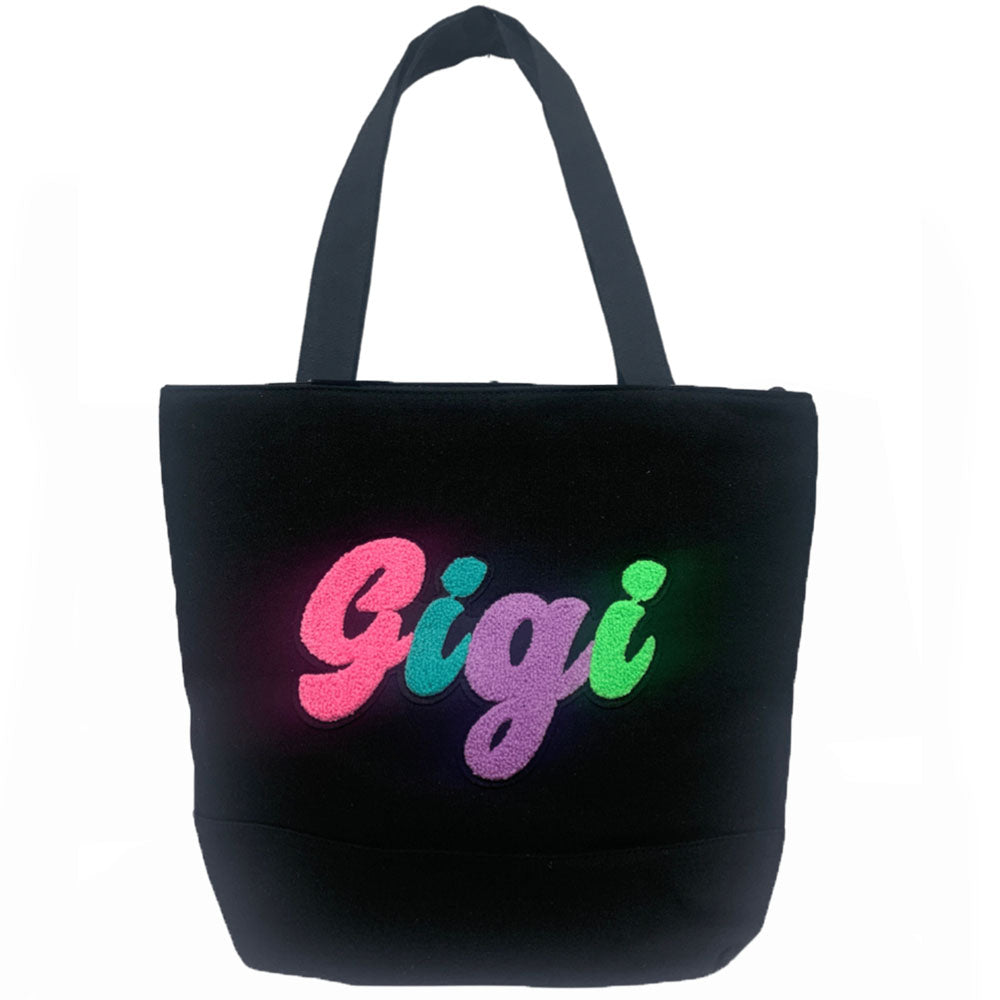 CH-GIGI-BLACK TOTE