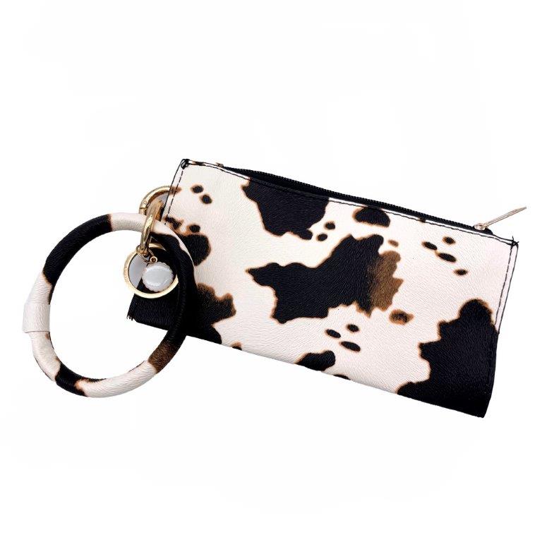 CL-8848 Wristlet Clutch Cow