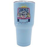 TB2468 Buckle Up Stainless Steel Tumbler