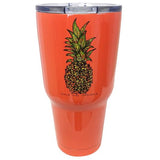 TB2468 Leopard Pineapple Stainless Steel Tumbler