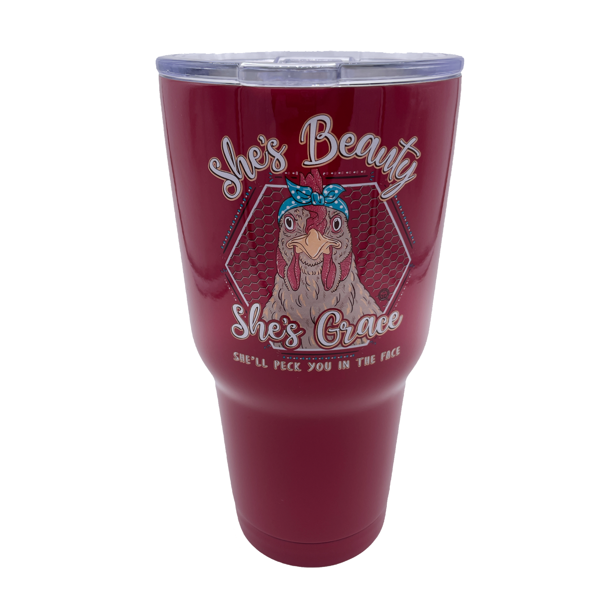 TB2468 Beauty Grace Hen Stainless Steel Tumbler