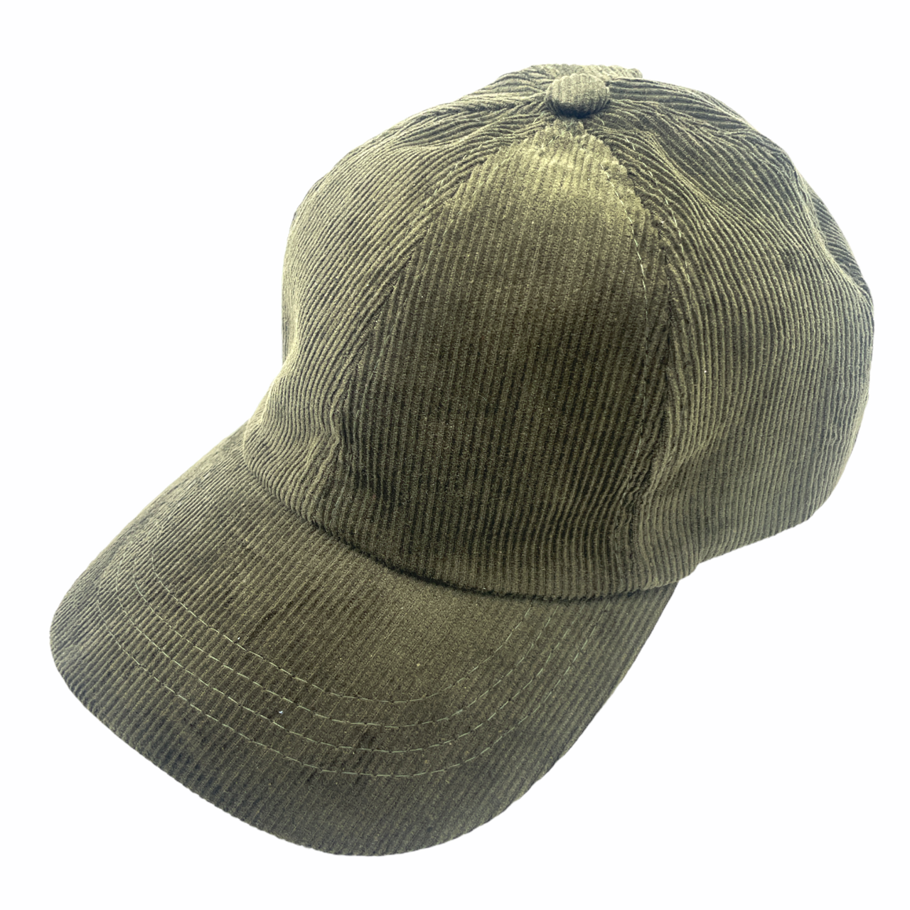 BT-937 Corduroy Criss Cross Cap Olive