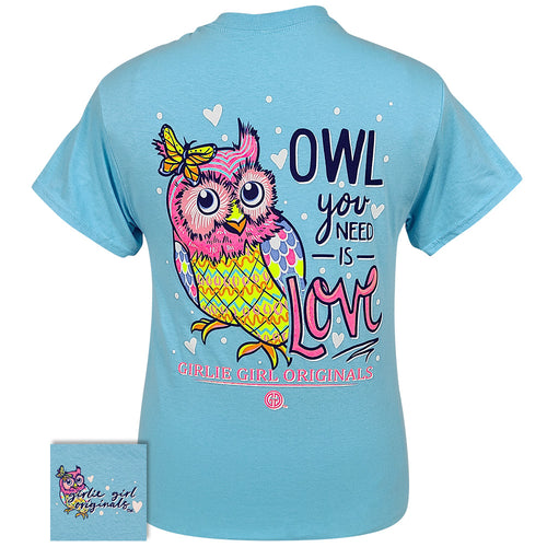 2521 Owl You Need SS-Sky Blue – girliegirloriginals