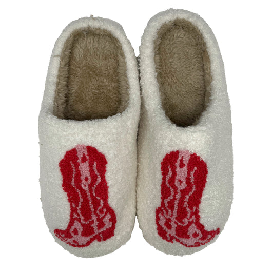 Fuzzy Boot Slide Slippers