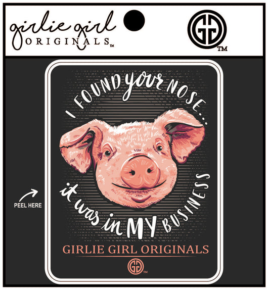 Decal/Sticker Nose Business 2527