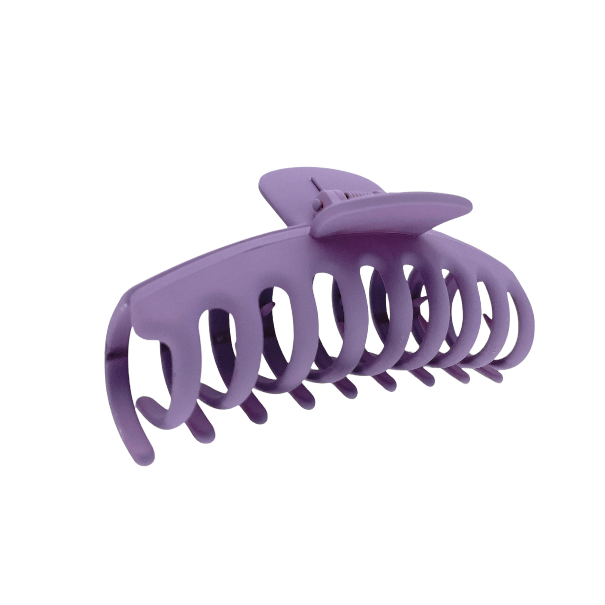 HCO-13S Oval Hair Clip-Dark Purple 7S