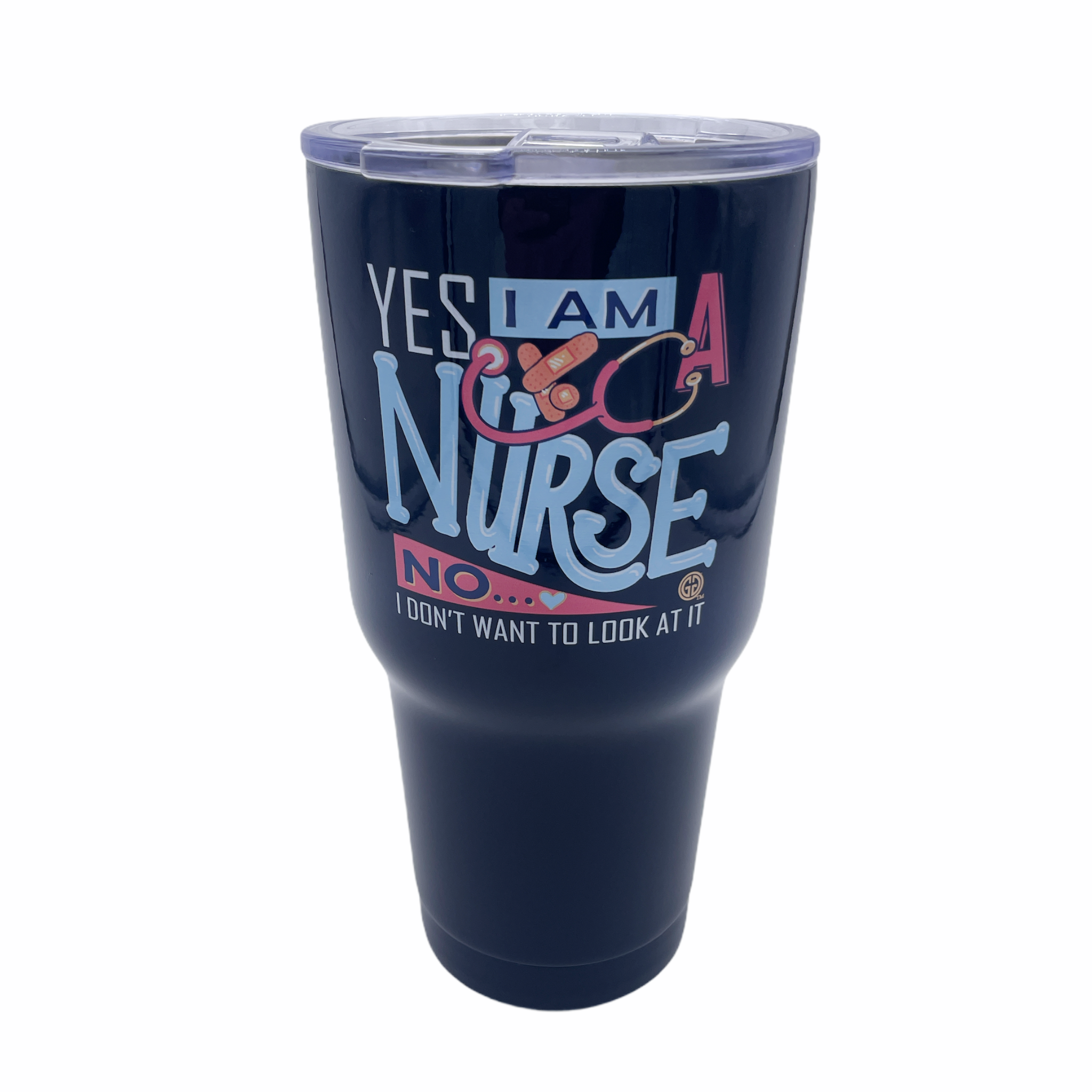 TB2468 Nurse Look At It Stainless Steel Tumbler