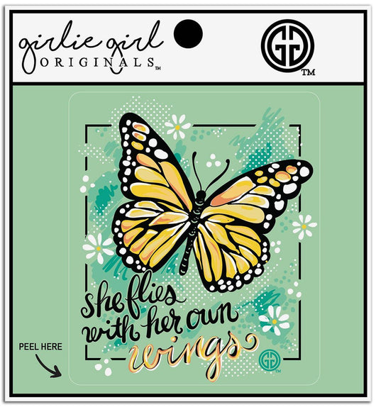 Decal/Sticker Her Own Wings 2384