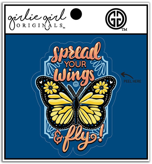Decal/Sticker Spread Your Wings 2386