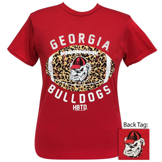 Georgia Leopard Football Red SS