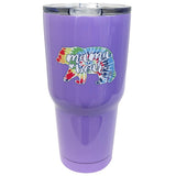 TB2468 Tie Dye Mama Bear Stainless Steel Tumbler