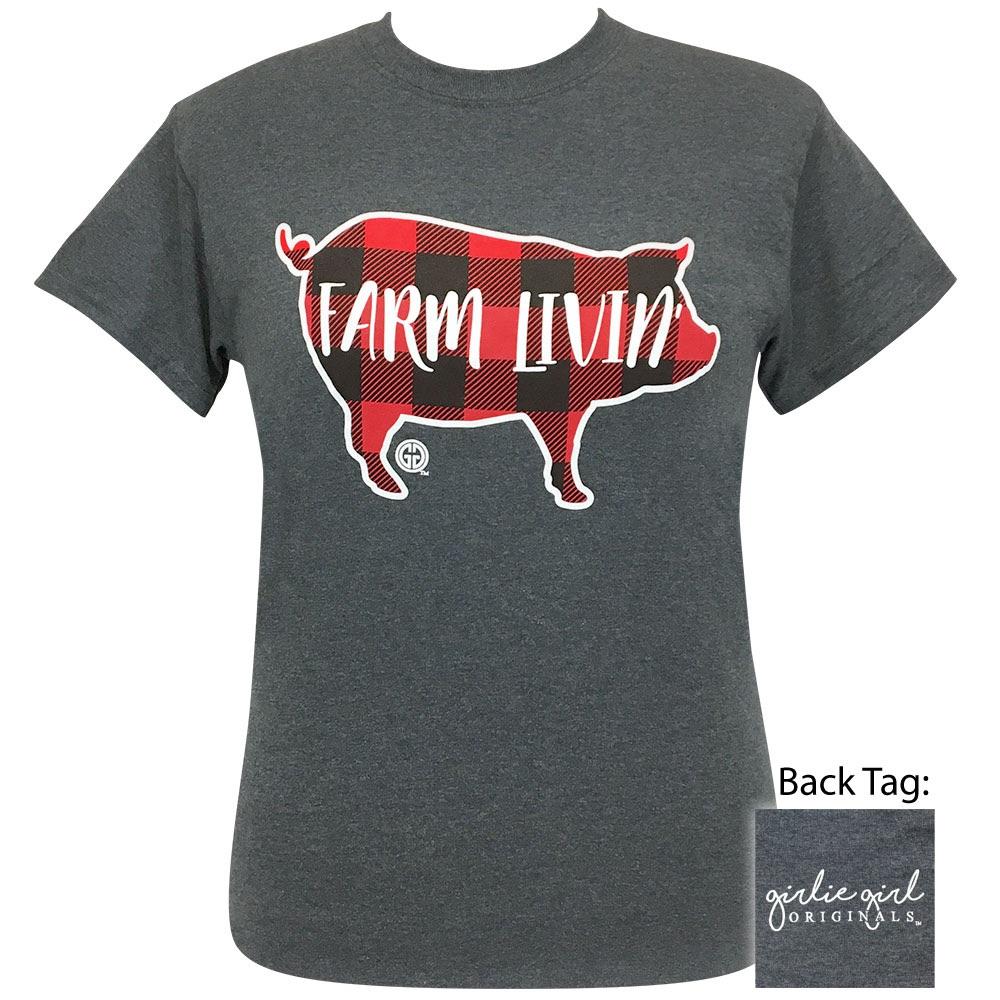 Farm Livin'-Dark Heather SS-2216