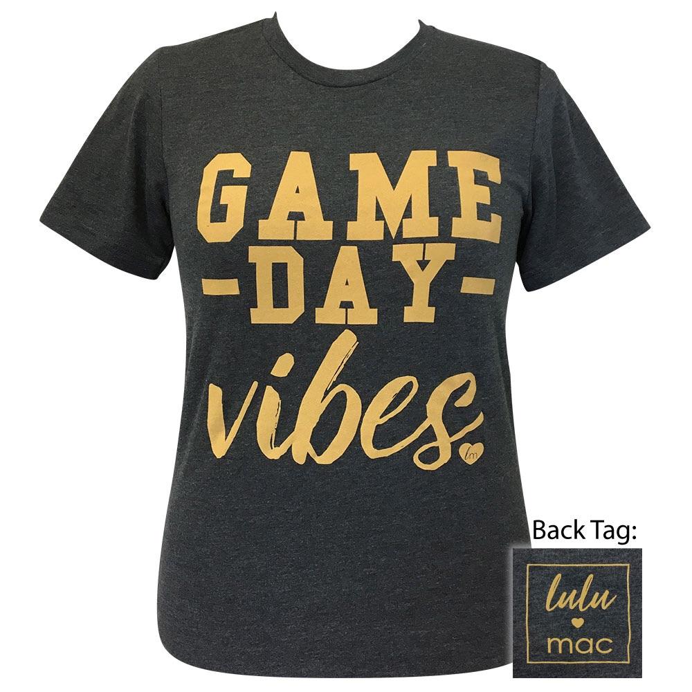 lulu mac-Game Day Vibes-Dark Grey Heather SS-LM31