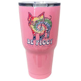 TB2468 Tie Dye Be Piggy Stainless Steel Tumbler