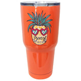 TB2468 Beach Face Stainless Steel Tumbler
