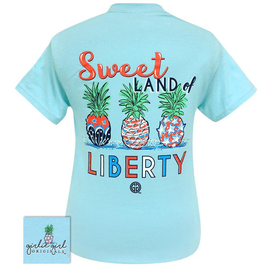 Liberty Pineapple-Sky Blue SS-2220