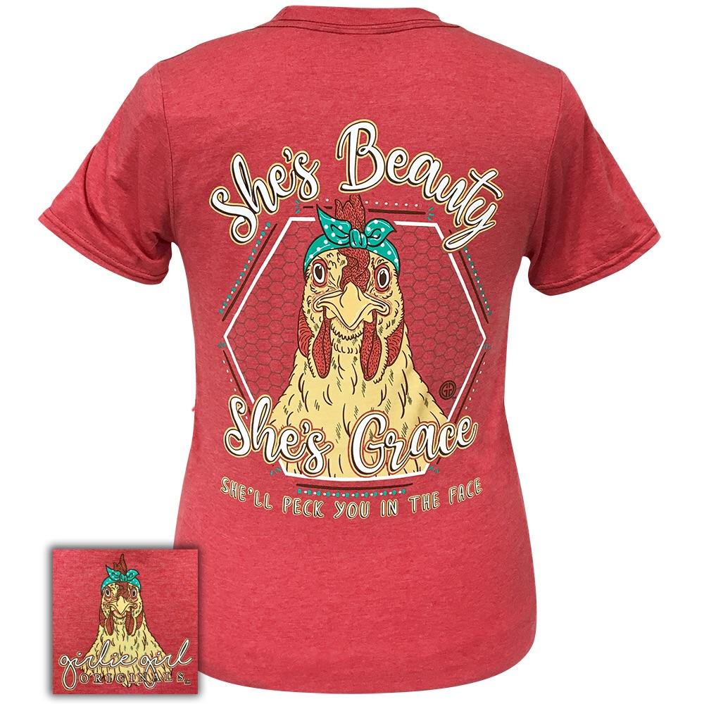 Beauty Grace Hen-Heather Red SS-2112