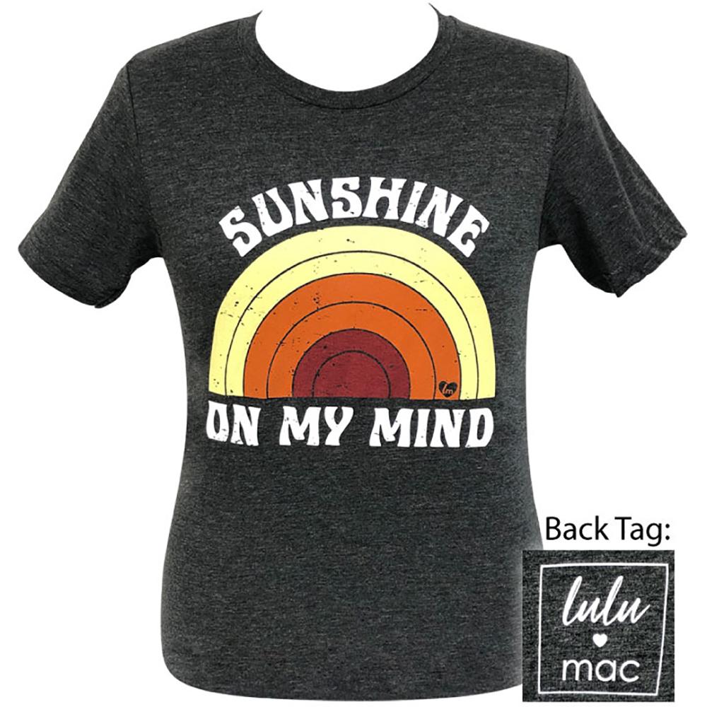 lulu mac-Sunshine On My Mind-Dark Grey Heather SS-LM10