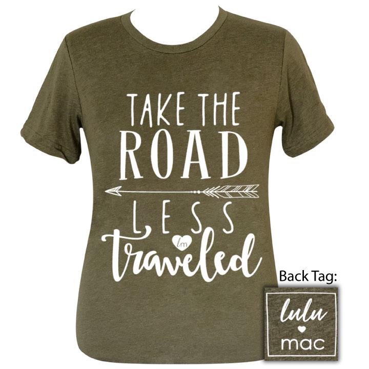 lulu mac-Road Less Traveled-Heather Olive SS-LM23