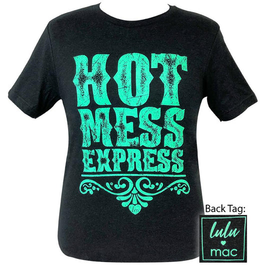 lulu mac-Hot Mess Express-Black Heather SS-LM5