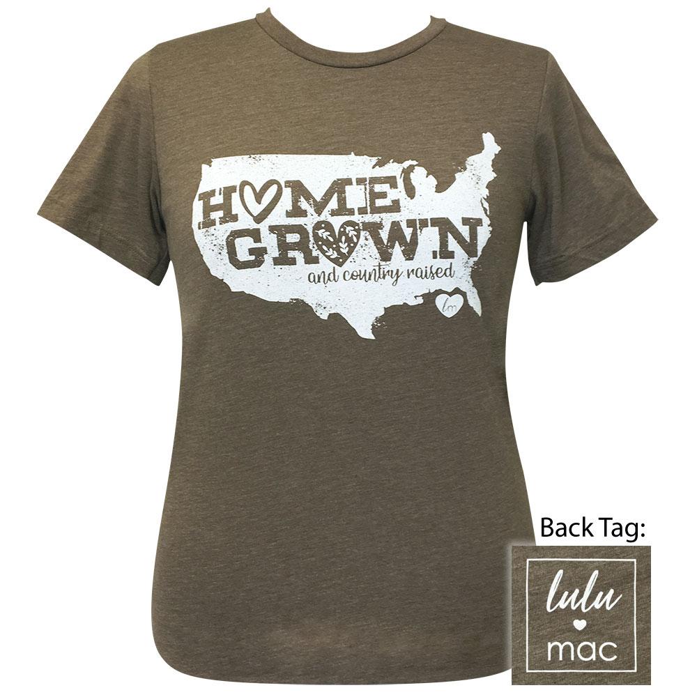 lulu mac-Home Grown-Heather Brown SS-LM26